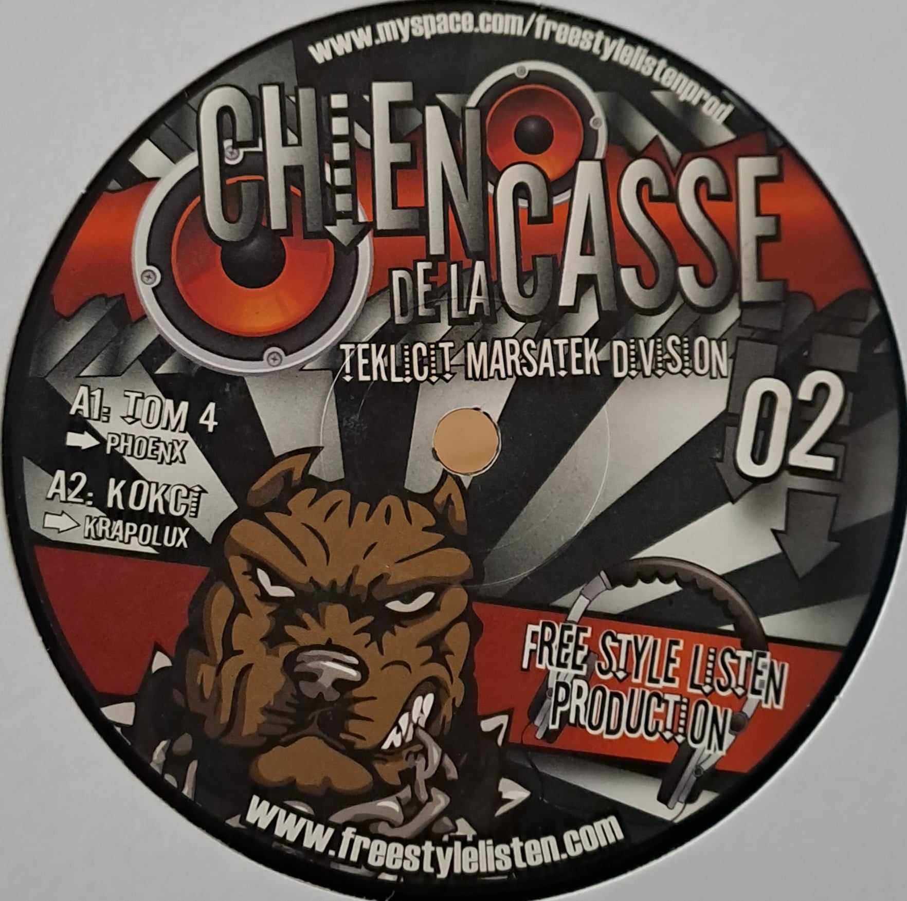 Chien De La Casse 02 - vinyle freetekno
